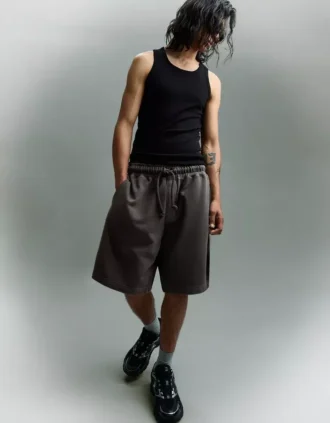 Faded Wash Boxy Fit Bermuda Shorts – Shorts and Jorts