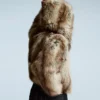 Faux Fur Hooded Jacket Faux Fur Hooded Jacket
