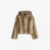 Faux Fur Hooded Jacket Faux Fur Hooded Jacket