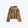 Faux Fur Hooded Jacket Faux Fur Hooded Jacket
