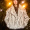 Faux Fur Lapel Jacket – Jackets and Trench