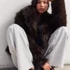 Faux Fur Lapel Jacket – Jackets and Trench – Women