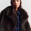 Faux Fur Lapel Jacket – Jackets and Trench – Women