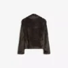 Faux Fur Lapel Jacket – Jackets and Trench