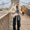 Faux Fur Lapel Jacket – Women