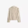 Faux Fur Lapel Jacket – Women