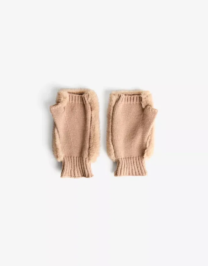 Faux Fur Mittens – Accessories Faux Fur Mittens – Accessories