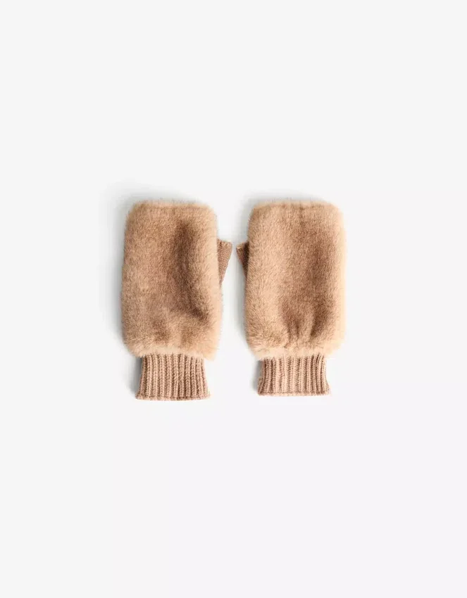 Faux Fur Mittens – Accessories Faux Fur Mittens – Accessories