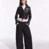 Faux Leather Biker Jacket – Jackets and Trench Faux Leather Biker Jacket – Jackets and Trench