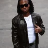 Faux Leather Jacket