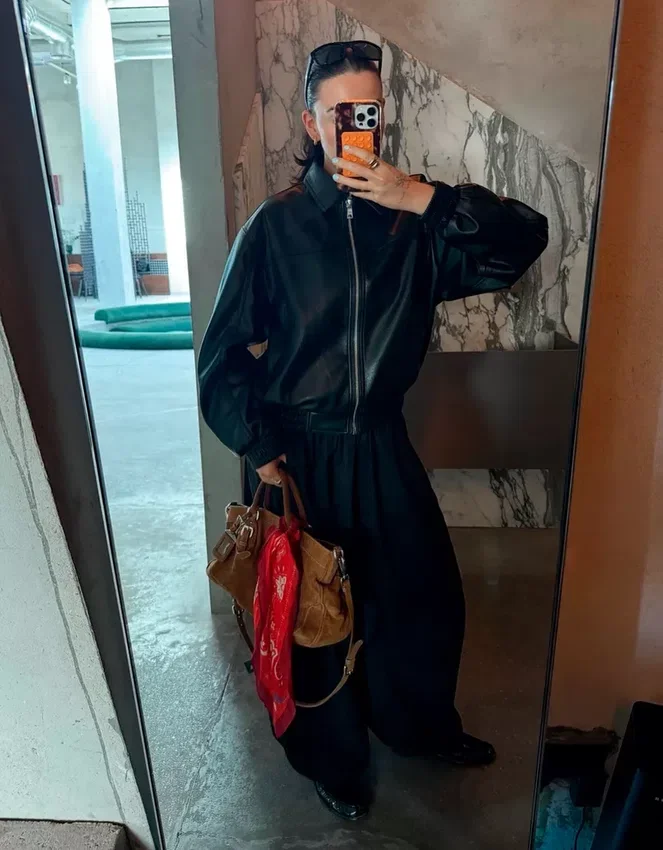 Faux Leather Jacket Faux Leather Jacket