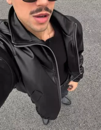 Faux Leather Jacket – Jackets