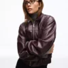 Faux Leather Jacket – Jackets and Trench Faux Leather Jacket – Jackets and Trench