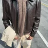 Faux Leather Jacket – Jackets – Men Faux Leather Jacket – Jackets – Men