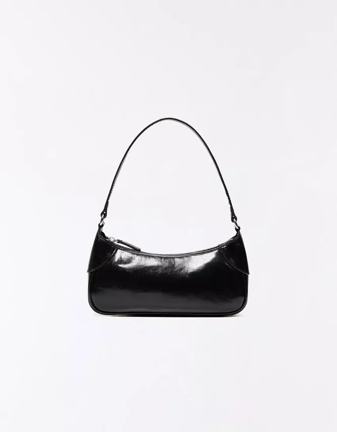 Faux Leather Shoulder Bag Faux Leather Shoulder Bag