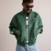 Faux Suede Boxy Fit Jacket – Jackets – Men
