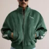Faux Suede Boxy Fit Jacket – Jackets – Men