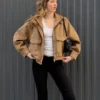 Faux Suede Jacket Faux Suede Jacket