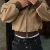 Faux Suede Jacket