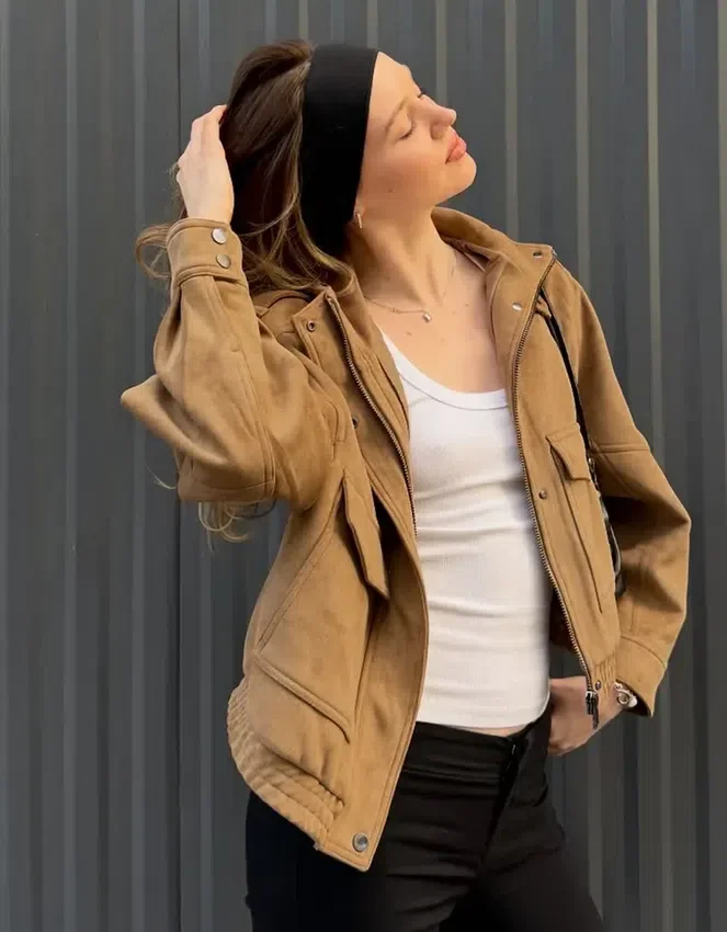 Faux Suede Jacket Faux Suede Jacket