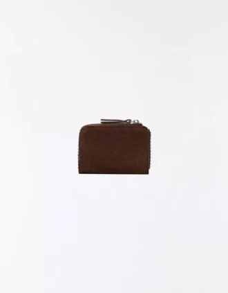 Faux Suede Purse – Leather-Effect