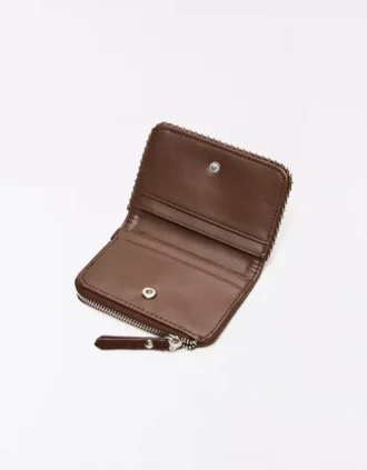 Faux Suede Purse – Leather-Effect