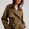 Faux Suede Trench Coat – Jackets and Trench