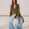 Faux Suede Trench Coat – Jackets and Trench