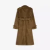 Faux Suede Trench Coat – Jackets and Trench