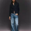Fitted Shirt with Bell Sleeves – Shirts and Blouses