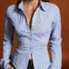Fitted Shirt with Flared Sleeves – Shirts and Blouses