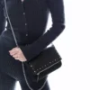 Flap Bag with Zip and Studs – Accessories Flap Bag with Zip and Studs – Accessories