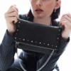 Flap Bag with Zip and Studs – Accessories Flap Bag with Zip and Studs – Accessories