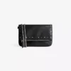 Flap Bag with Zip and Studs – Accessories Flap Bag with Zip and Studs – Accessories