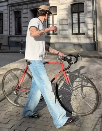 Flared Baggy Jeans