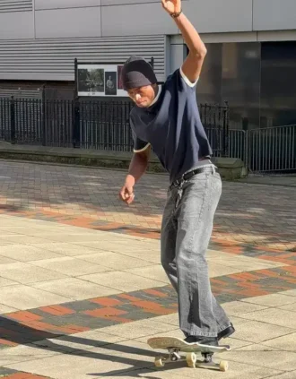 Flared Baggy Jeans
