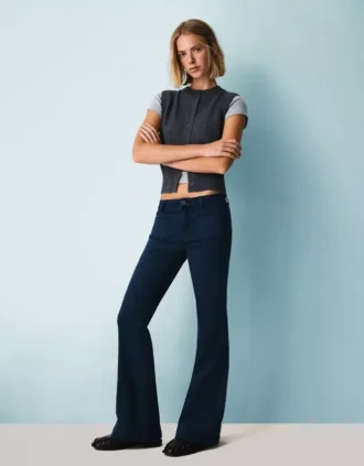 Flared Pants with Pocket Flaps – Pants