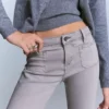 Flared Pants with Pocket Flaps – Pants Flared Pants with Pocket Flaps – Pants