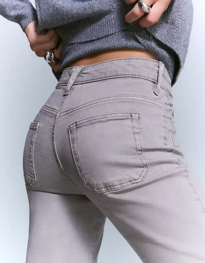 Flared Pants with Pocket Flaps – Pants Flared Pants with Pocket Flaps – Pants
