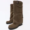 Flat Boots with Pant Pockets Flat Boots with Pant Pockets