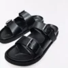 Flat Buckle Sandals