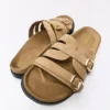 Flat Sandals with Buckle Detail – Flat Sandals – Women