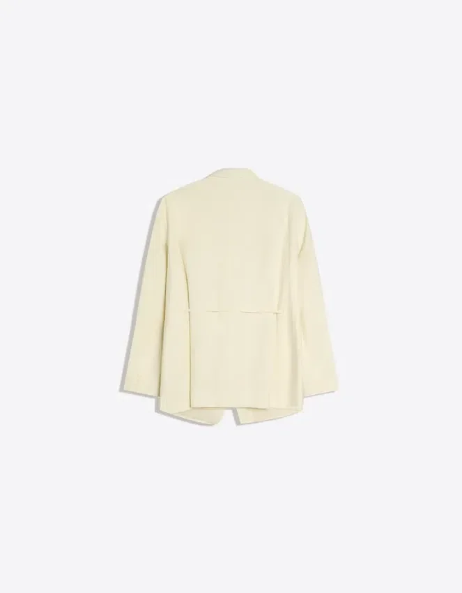 Flowing Blazer with Drawstring – Jackets and Trench Flowing Blazer with Drawstring – Jackets and Trench