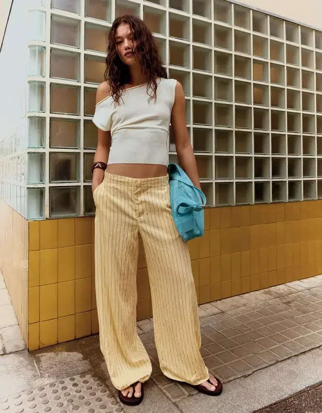 Flowing Striped Trousers – Women Flowing Striped Trousers – Women