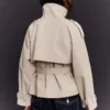 Funnel Neck Trench Jacket – Jackets and Trench Funnel Neck Trench Jacket – Jackets and Trench