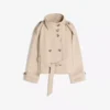 Funnel Neck Trench Jacket Funnel Neck Trench Jacket