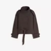 Funnel Neck Trench Jacket – Jackets and Trench – Women Funnel Neck Trench Jacket – Jackets and Trench – Women