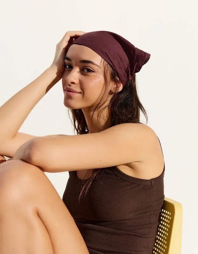 Fur Bandana with Ruffles Fur Bandana with Ruffles