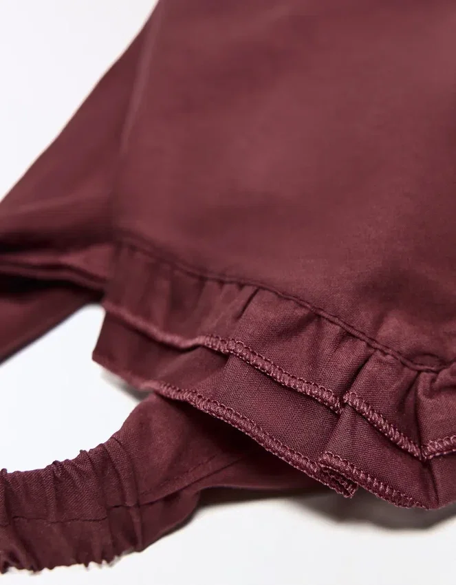 Fur Bandana with Ruffles Fur Bandana with Ruffles