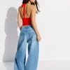 Gathered Halter Top – Tops Gathered Halter Top – Tops